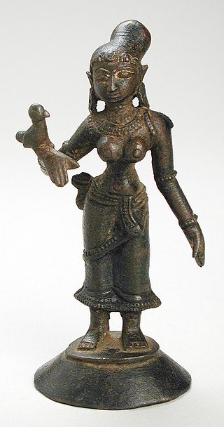 Saint Andal (14th Century, Madurai), at the Los Angeles County Museum of Art