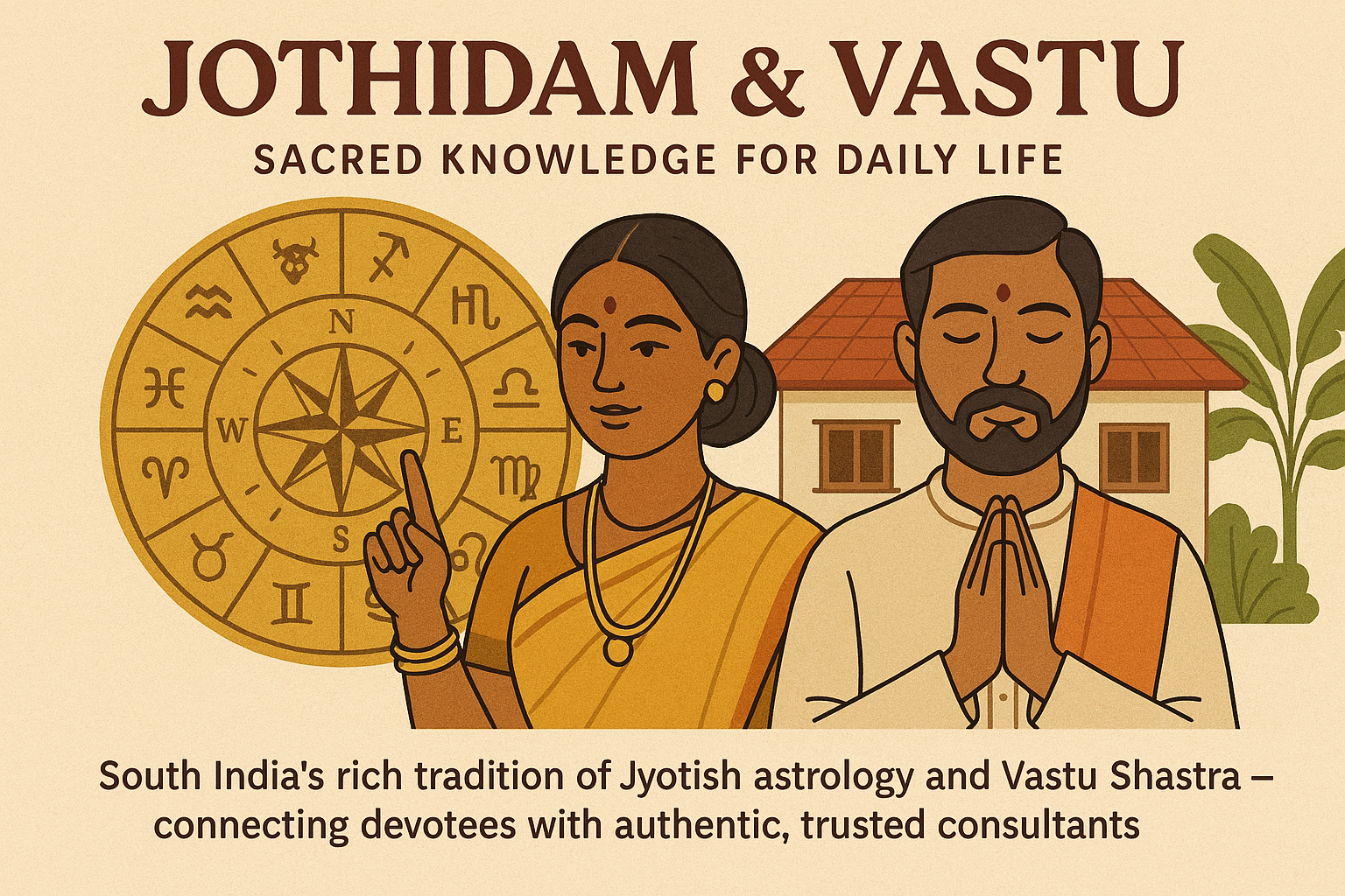 Jyotisham astrologer with horoscope