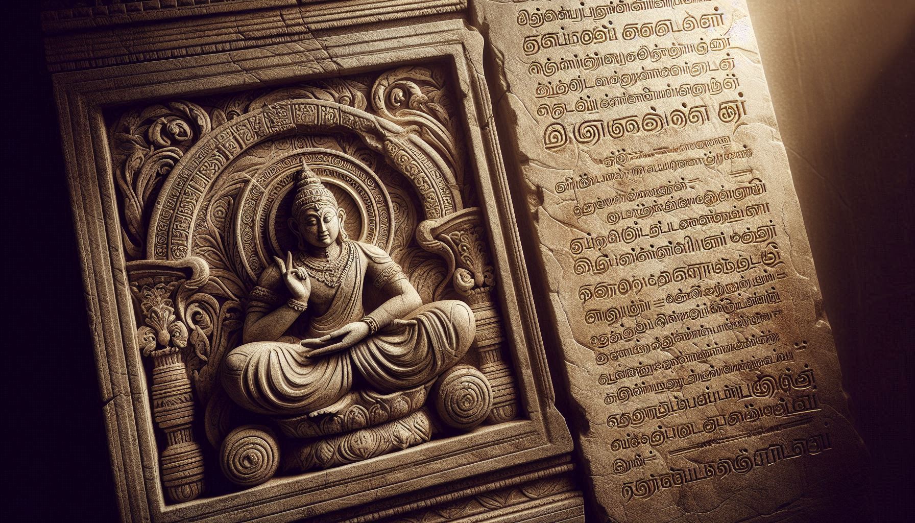 Tamil palm-leaf manuscript