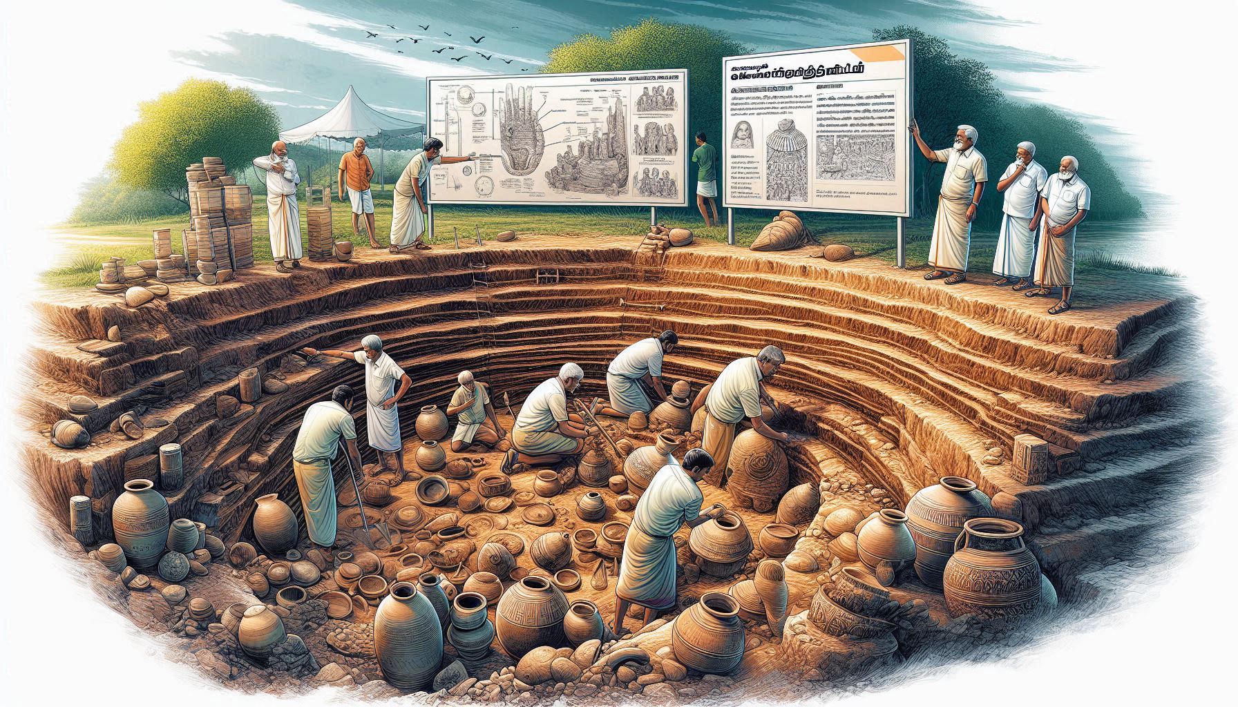 Keeladi excavation